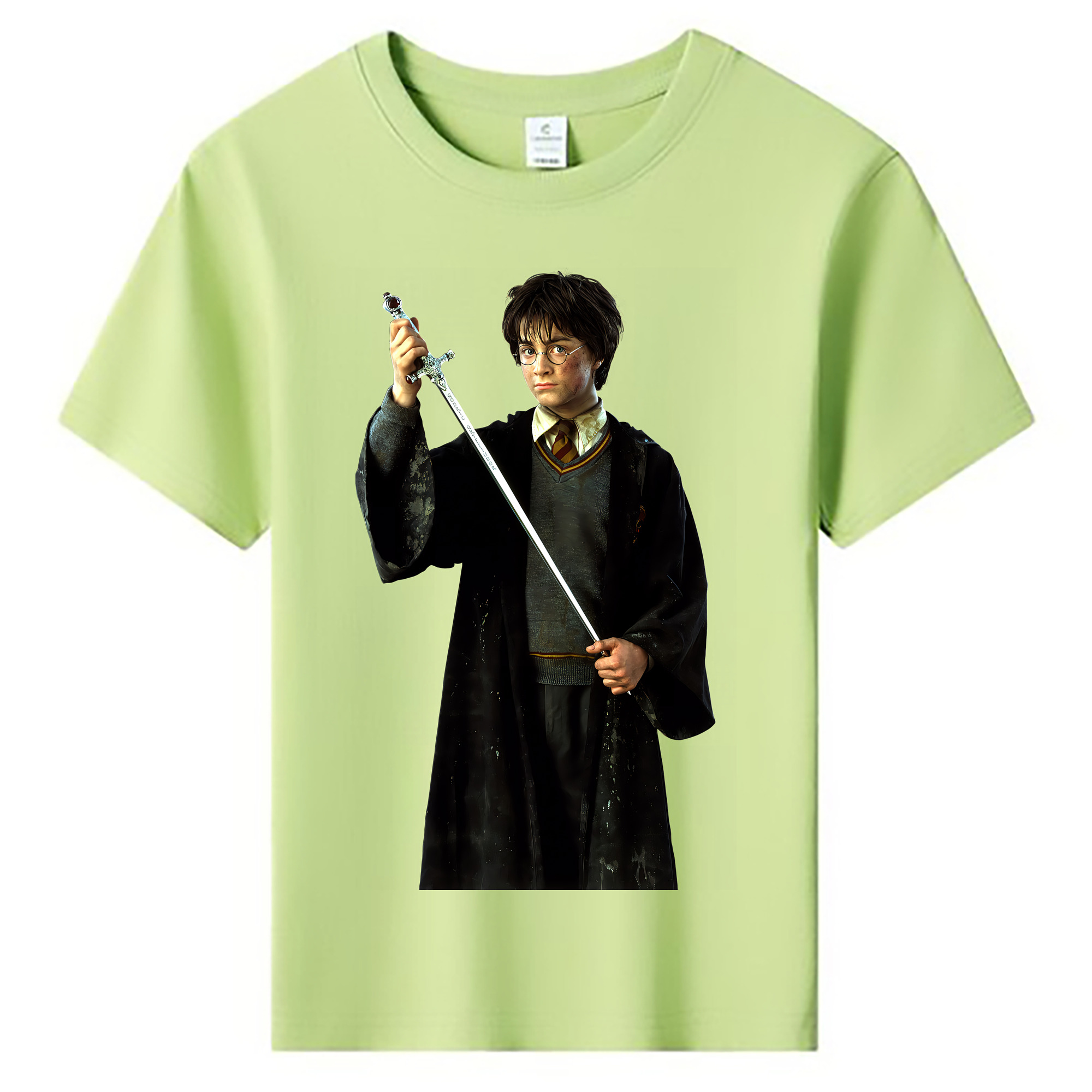 （画像用） Harry Potter ハリー・ポッターシリーズ 綿100％キッズTシャツ（フロントプリント）